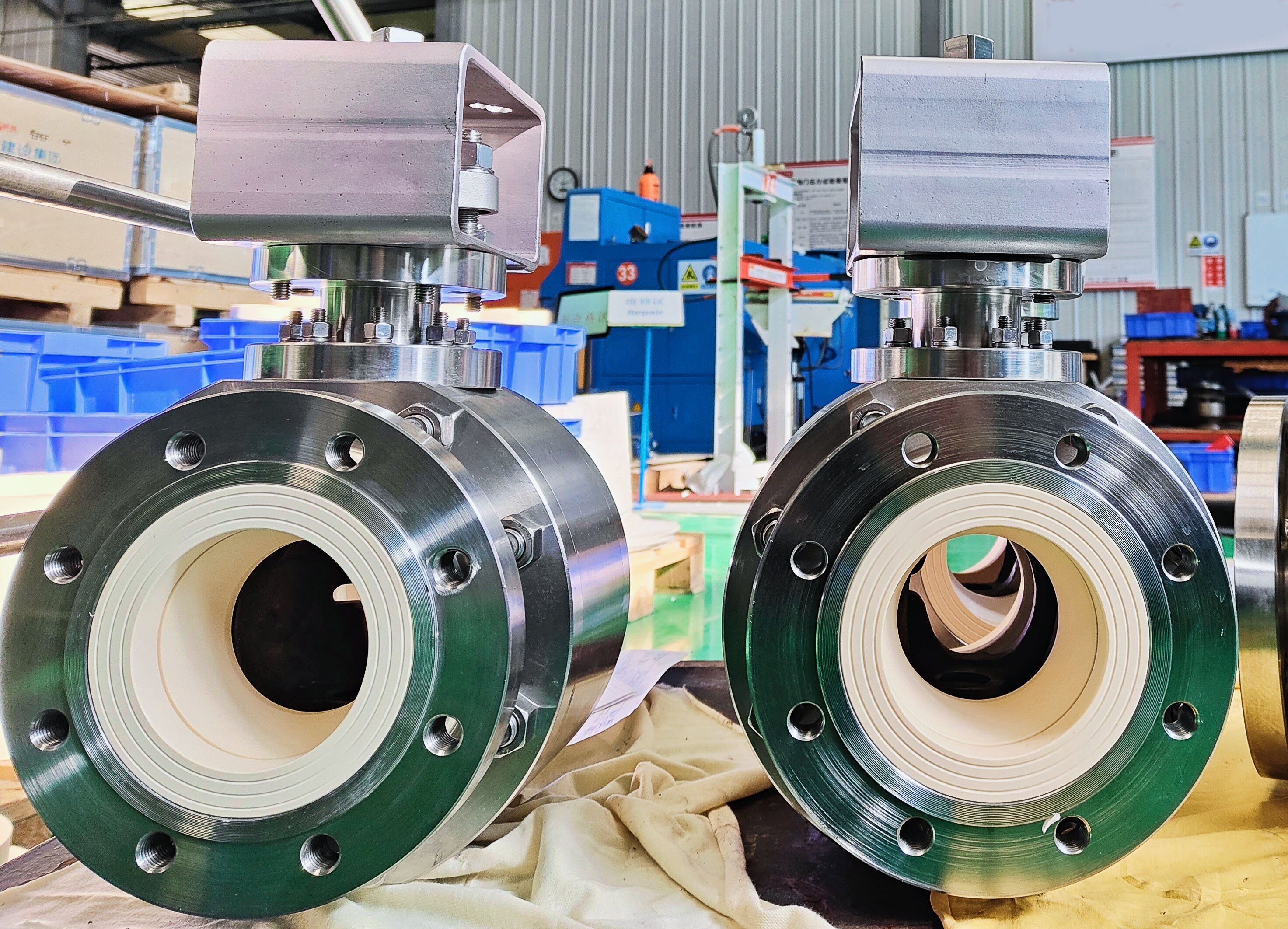 Ceramic Lined Ball valve