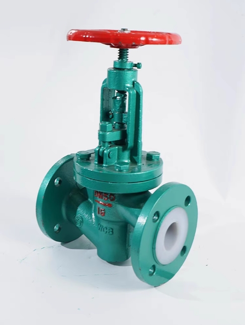Lined Globe valve2