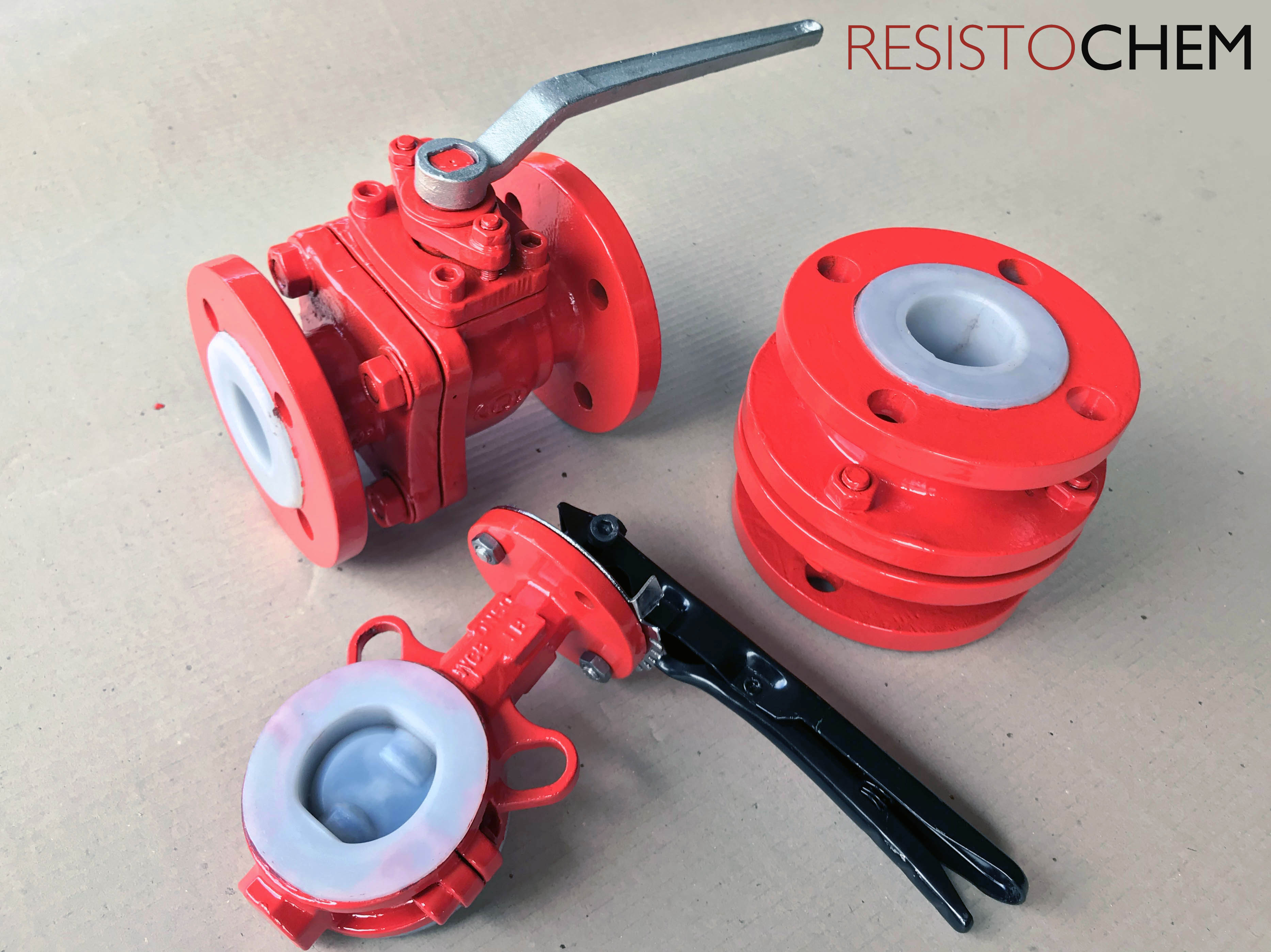 PFA Lined Valves PFA Lined Valves