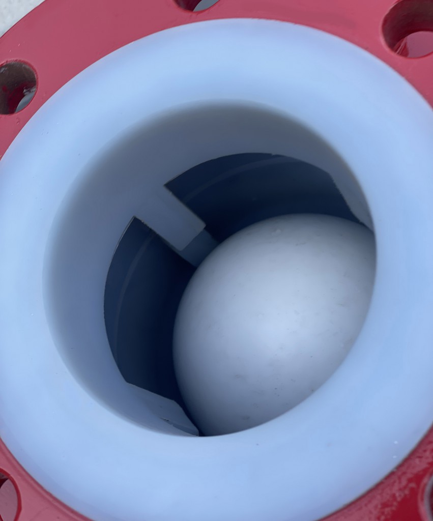 PFA Lined Ball Check Valve2 PFA Lined Ball Check Valve2