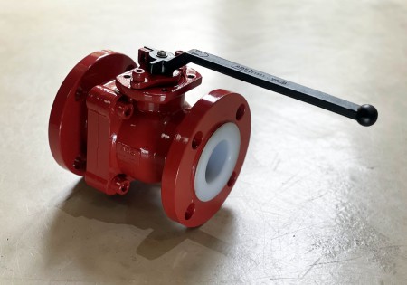 Resistochem PFA Lined Ball Valve