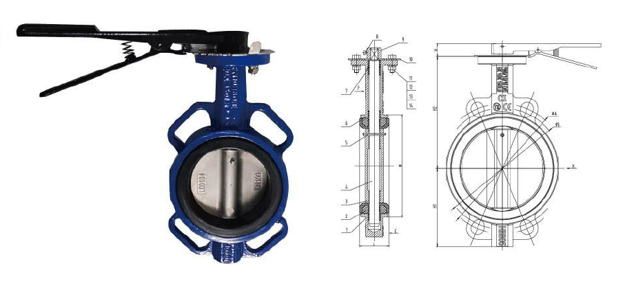 Lever Wafer Butterfly
