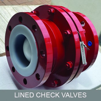 PFA Lined Check Valve, Ball Type