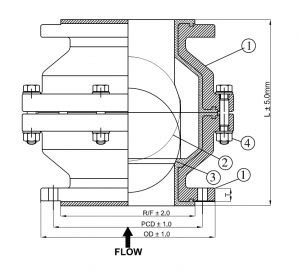 Ball Check Valve Drawing Ball Check Valve Drawing