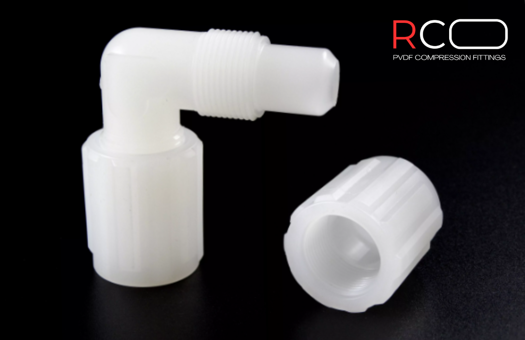 PVDF Union Compression elbow