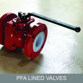 PFA Lined Ball Valve